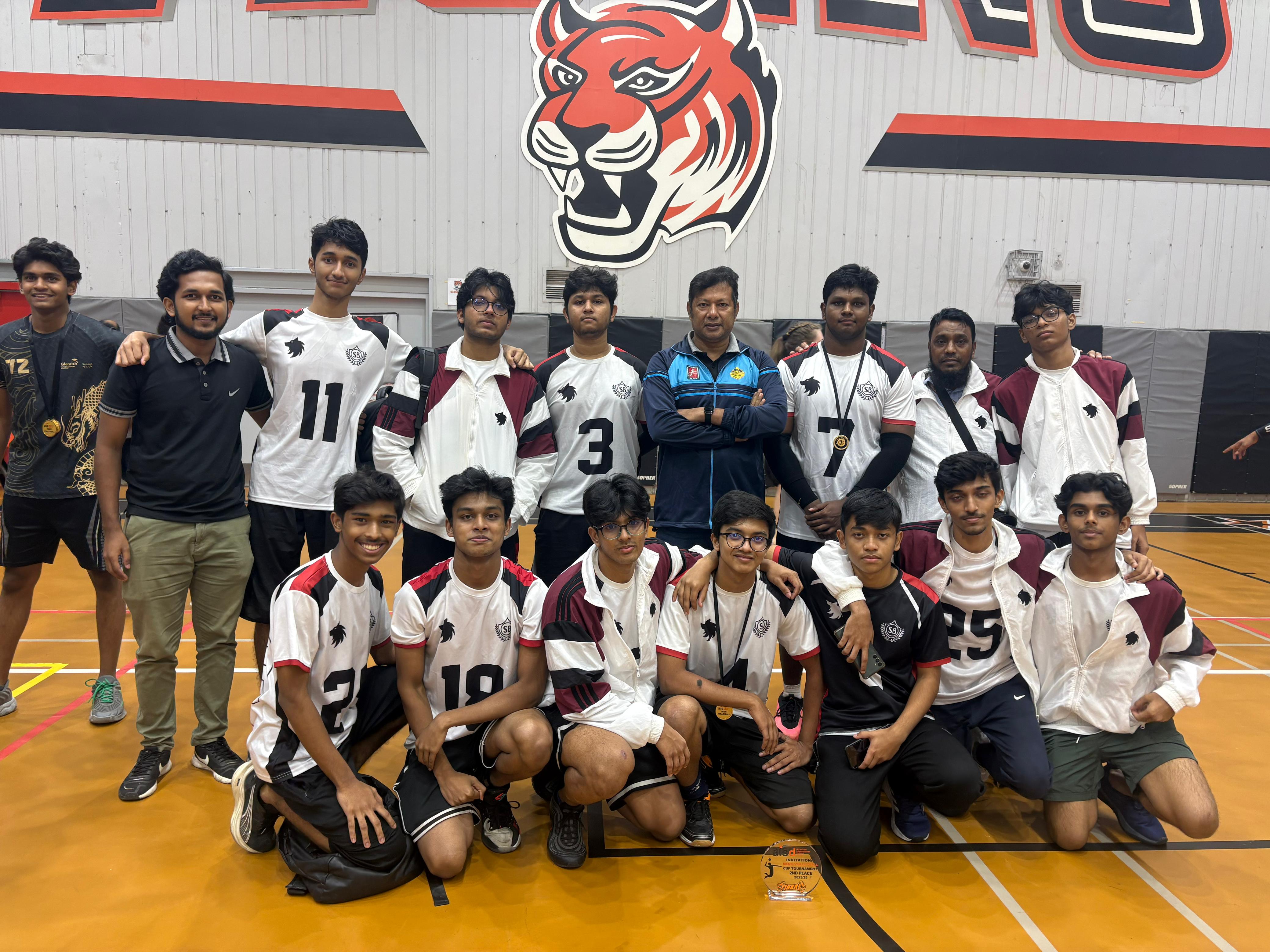 South Breeze Boys’ Team Finishes as Runners-Up in AISD Volleyball Tournament